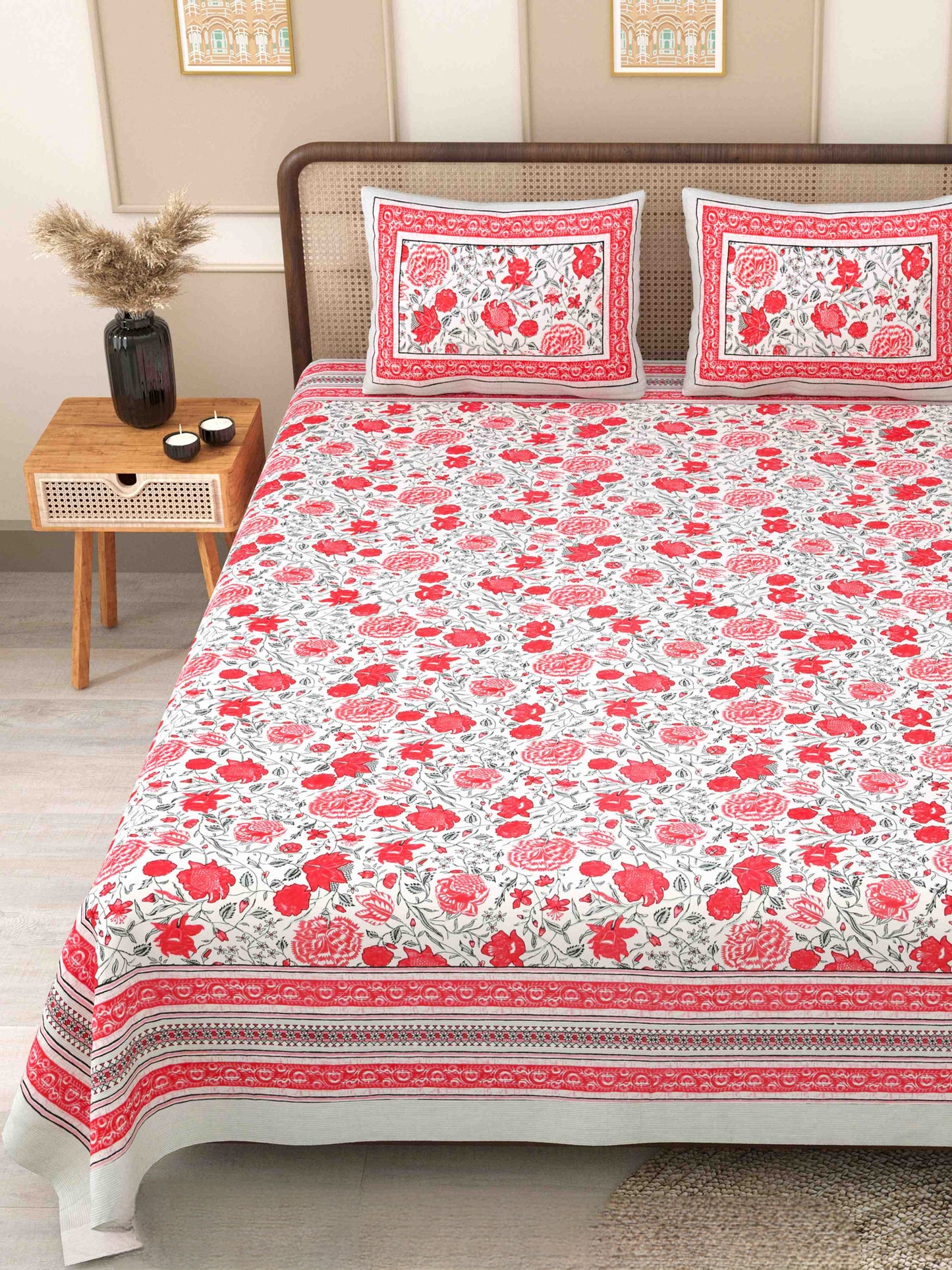 Phulkari-Double Bedsheet