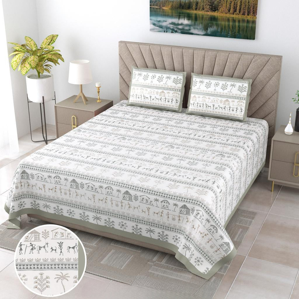 Alveera-Double Bedsheet