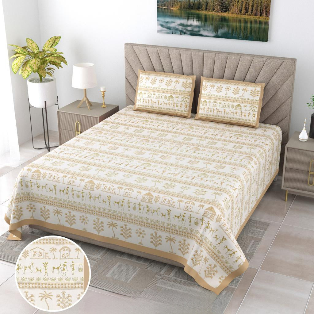 Alveera-Double Bedsheet