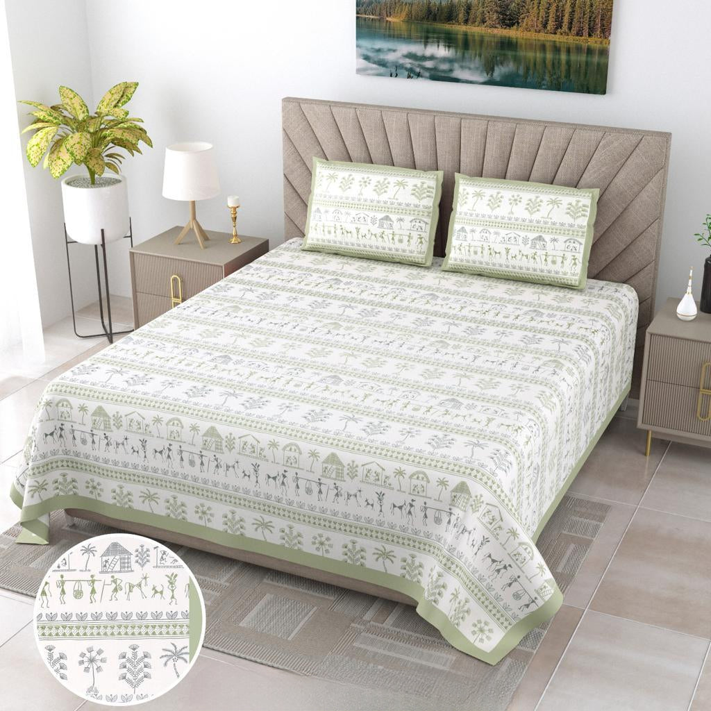 Alveera-Double Bedsheet