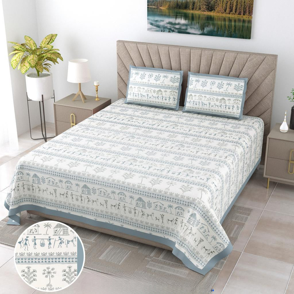 Alveera-Double Bedsheet