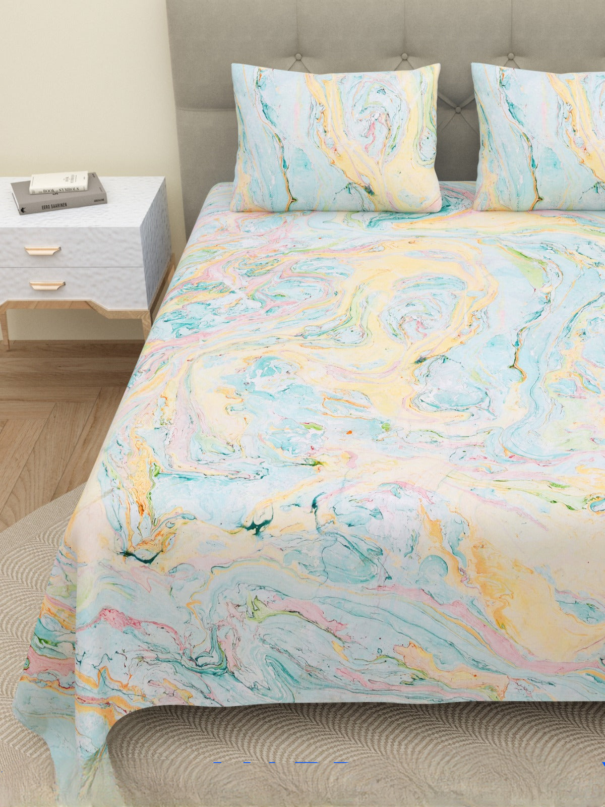 MARBEL PRINT-Double Bedsheet