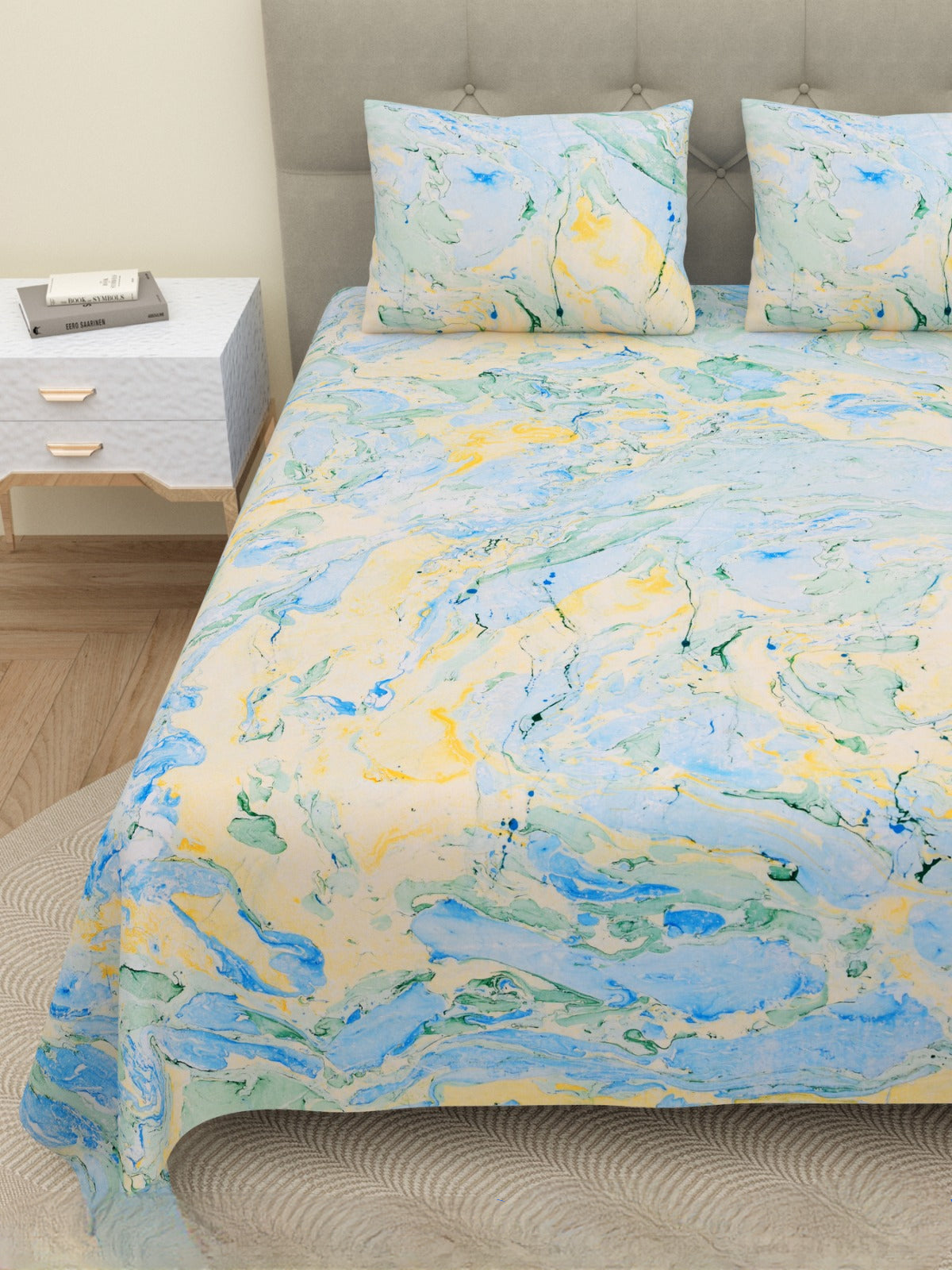 MARBEL PRINT-Double Bedsheet