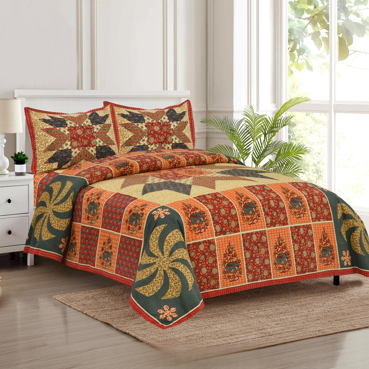 AVATAR-King Size Double Bedsheet