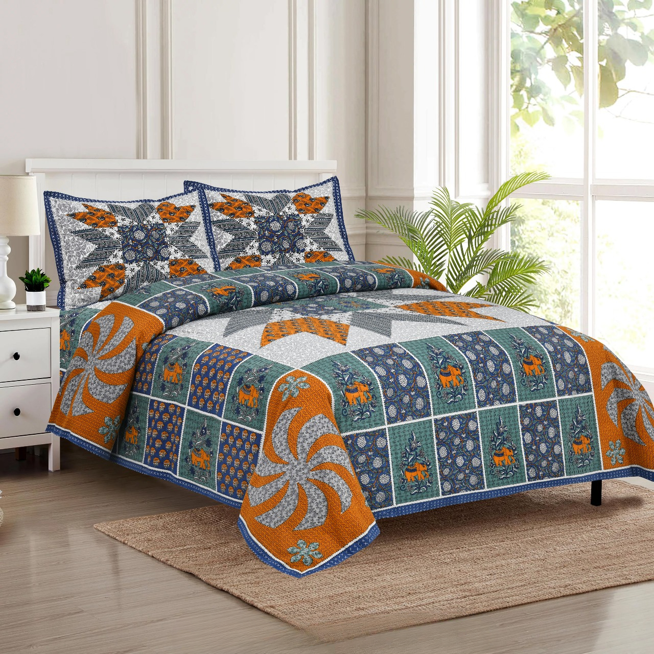 AVATAR-King Size Double Bedsheet