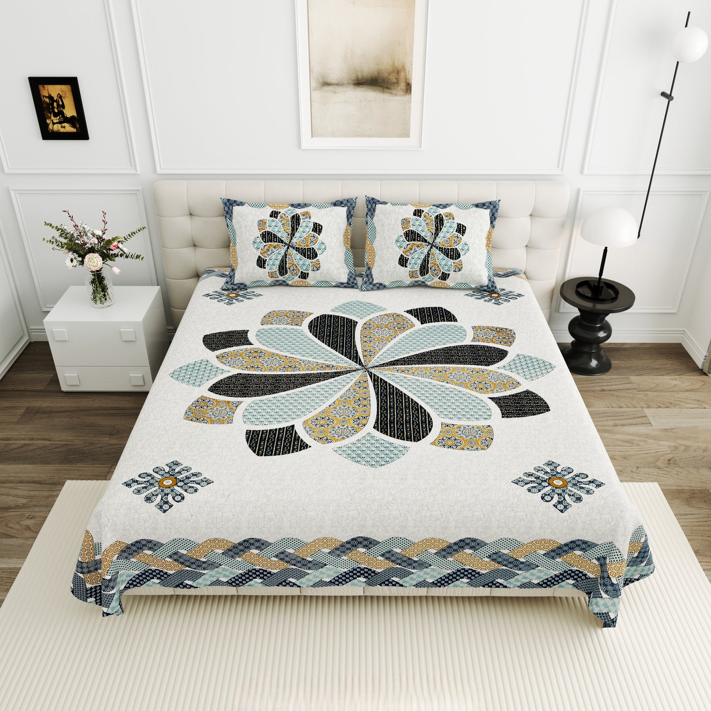 GANGAUR-Double Bedsheet