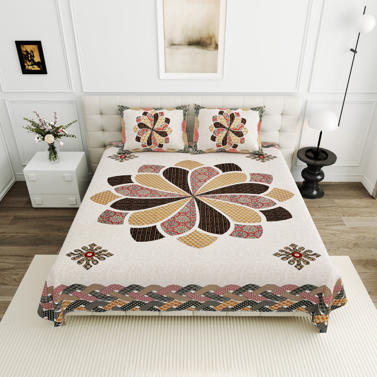 GANGAUR-Double Bedsheet