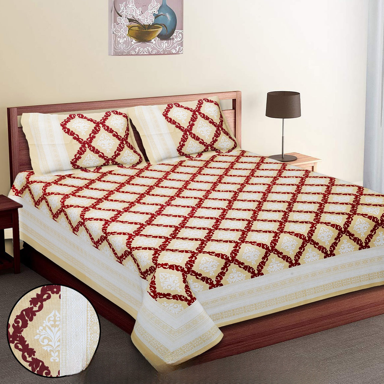 FORTUNE-Double Bedsheet