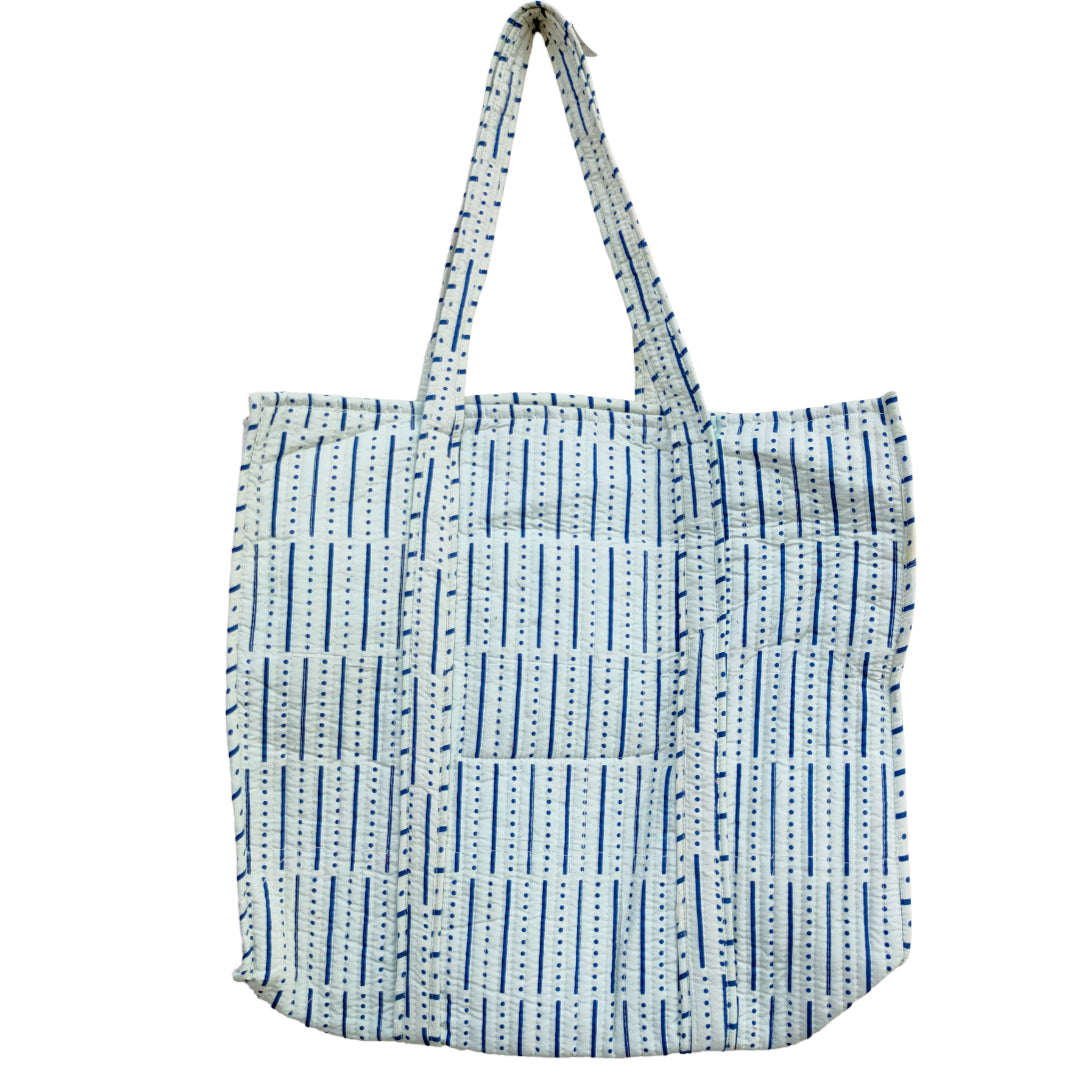 Large Tote Cotton Bag Without Zip