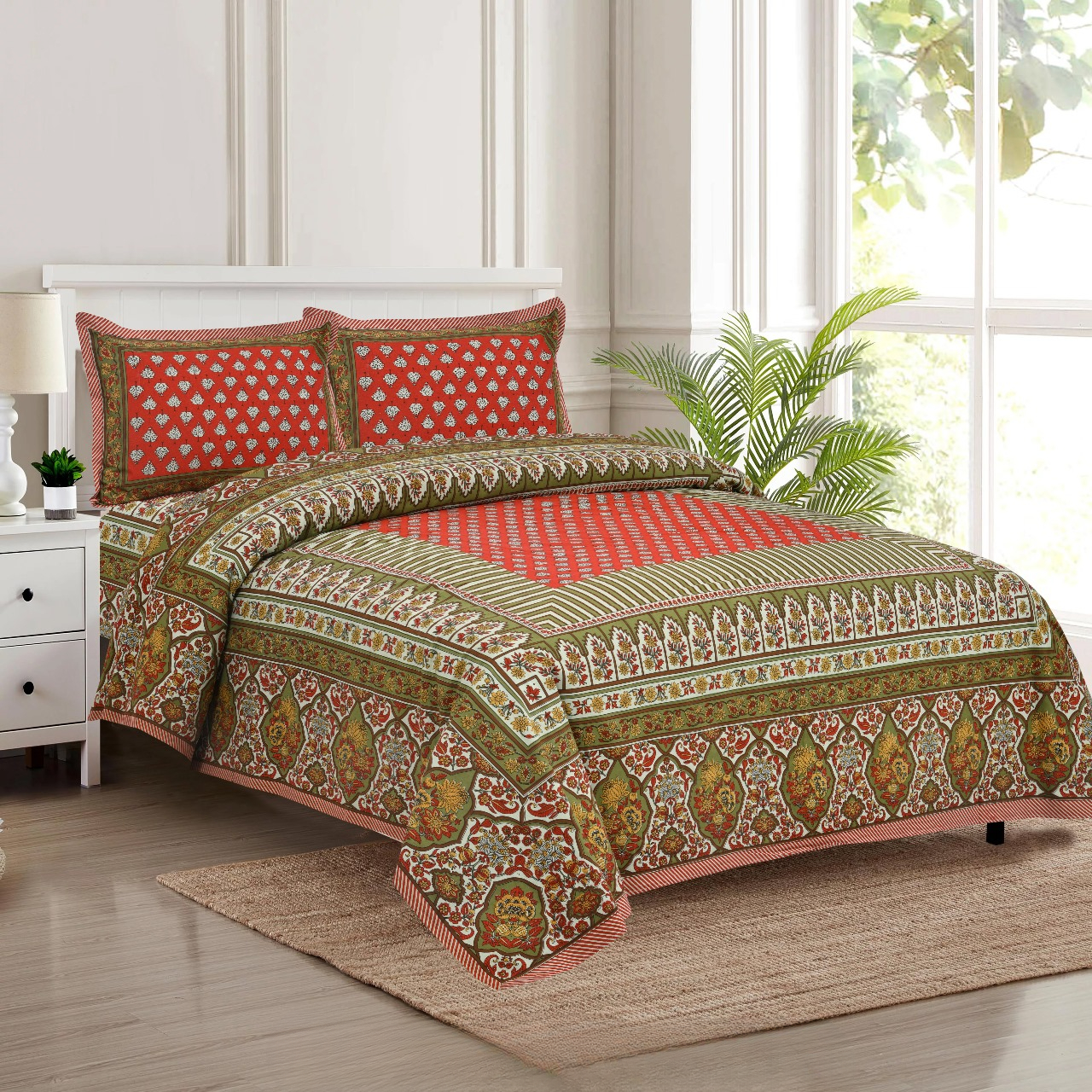 AVATAR-King Size Double Bedsheet