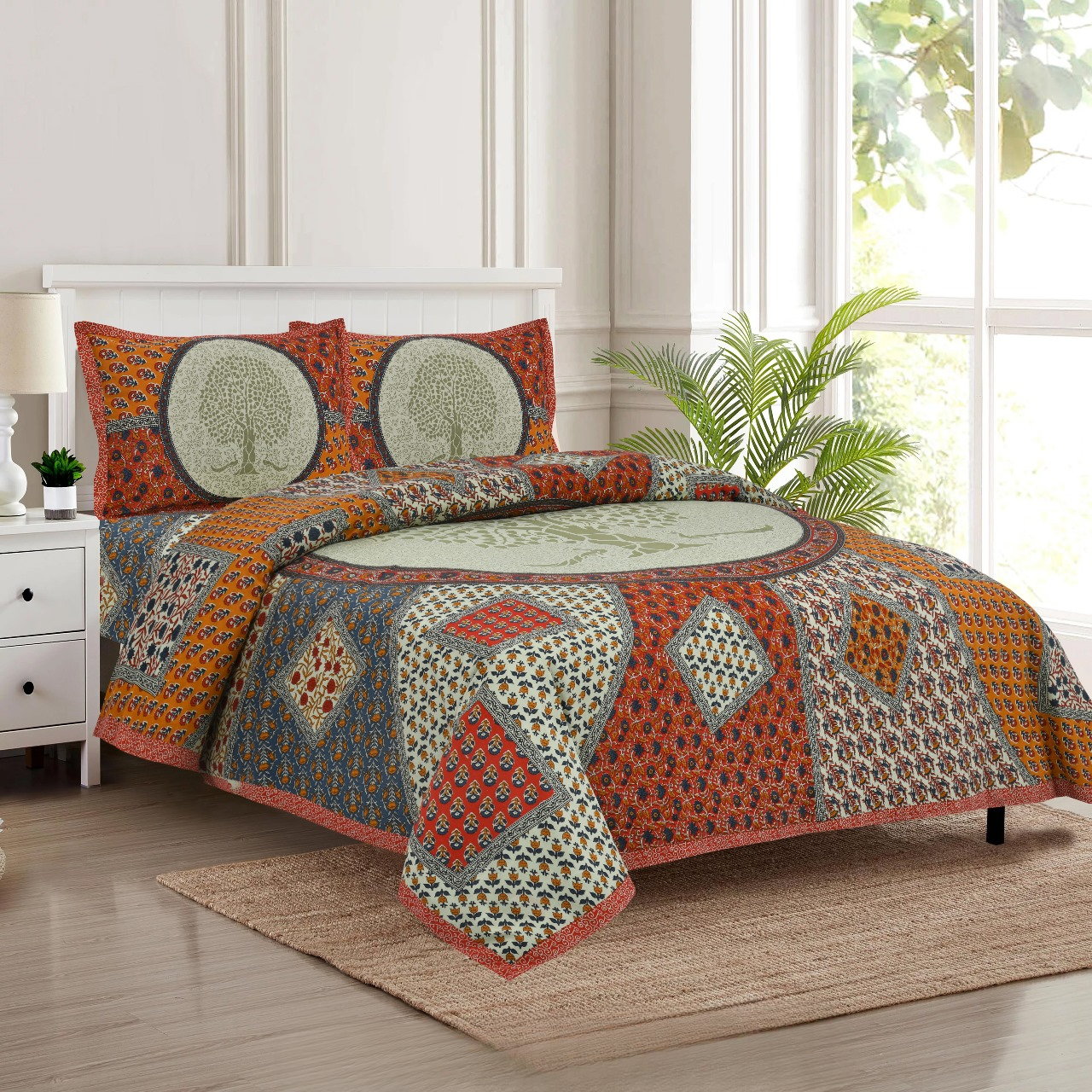 AVATAR-King Size Double Bedsheet