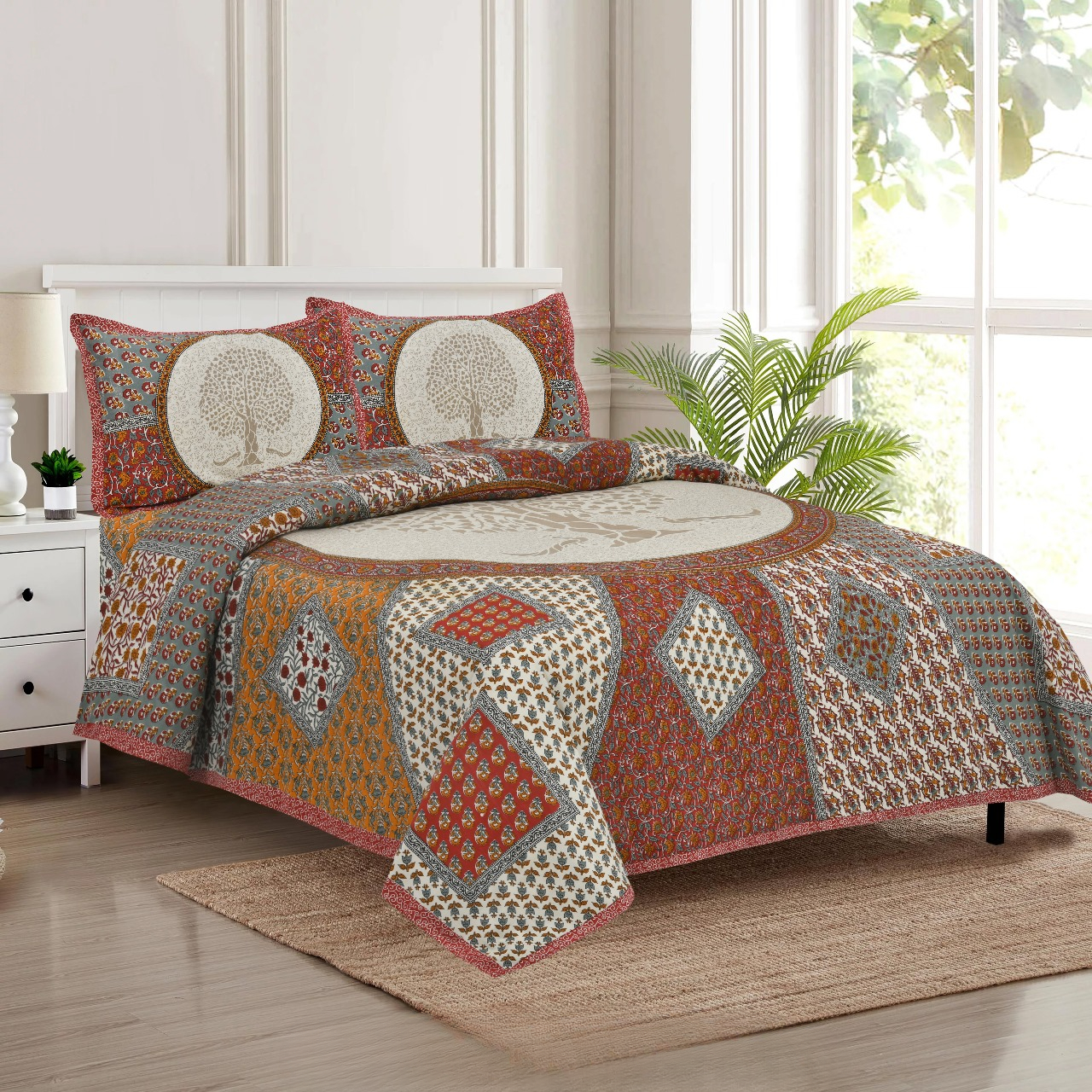 AVATAR-King Size Double Bedsheet