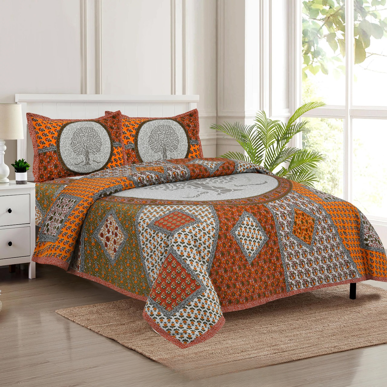AVATAR-King Size Double Bedsheet