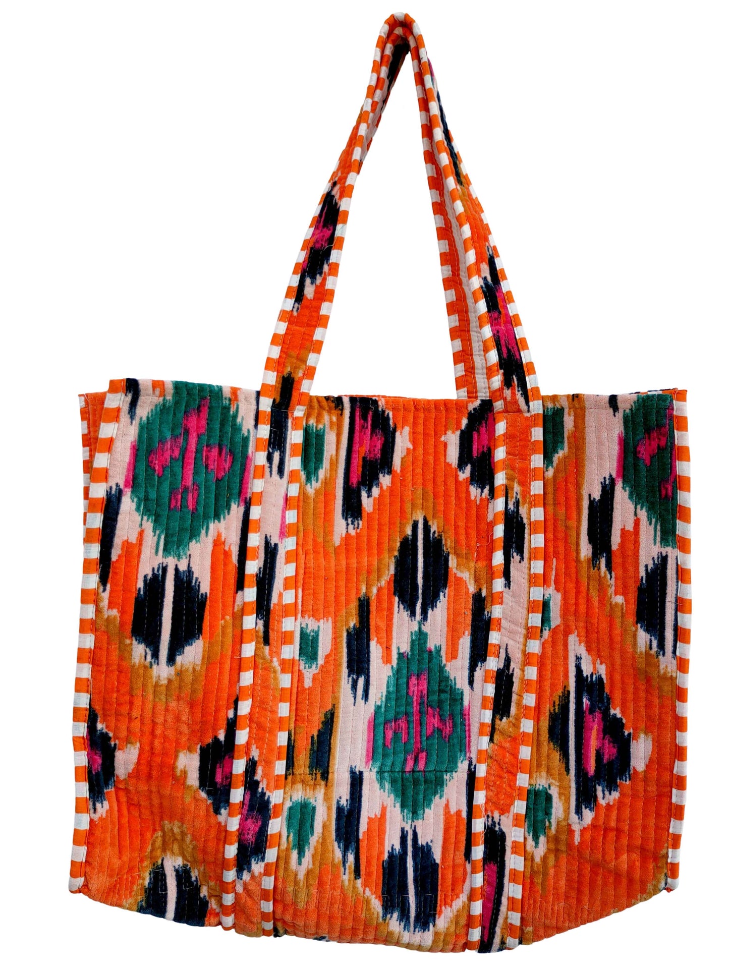 Large Velvet Tote Bag