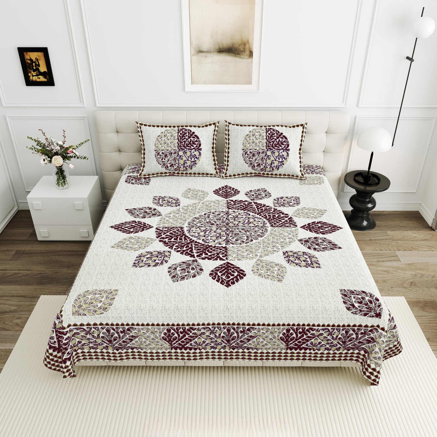 GANGAUR-Double Bedsheet