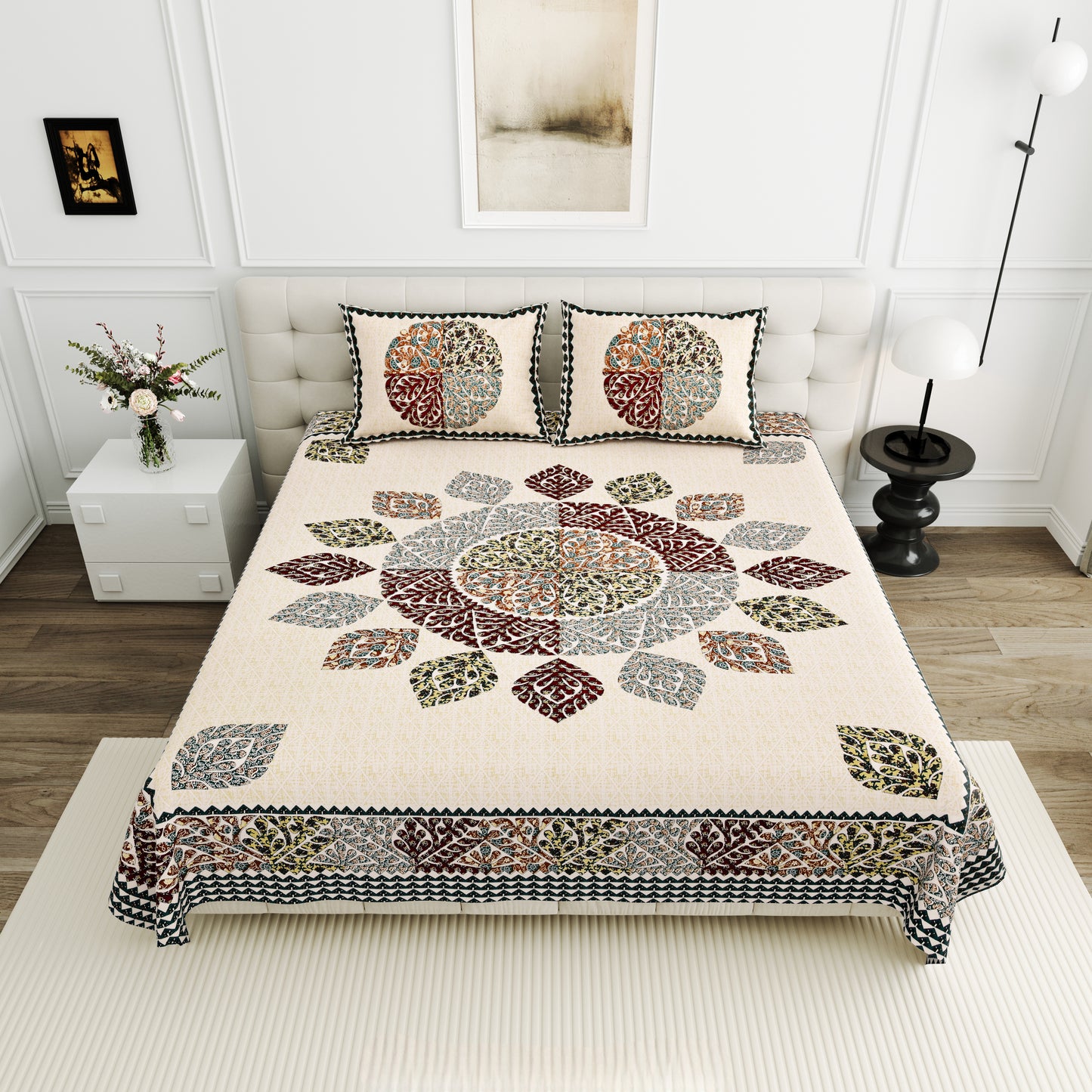 GANGAUR-Double Bedsheet