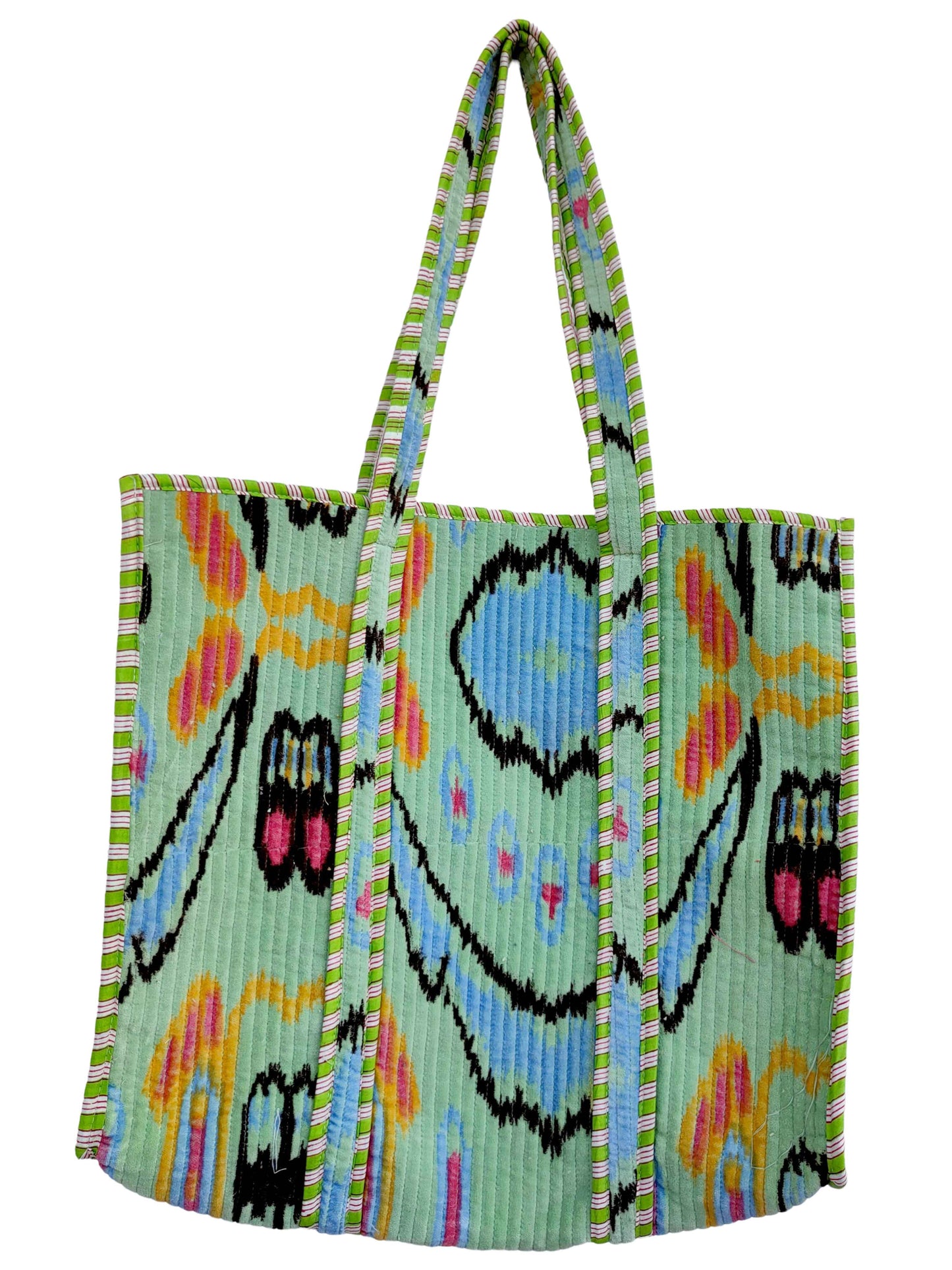 Large Velvet Tote Bag