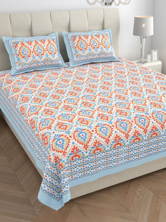 IKKAT-Double Bedsheet