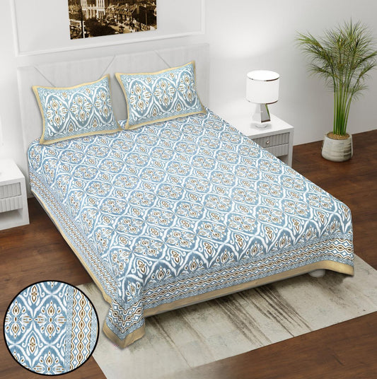 IKKAT-Double Bedsheet