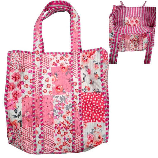 Large Tote Cotton Bag Without Zip