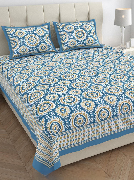 IKKAT-Double Bedsheet